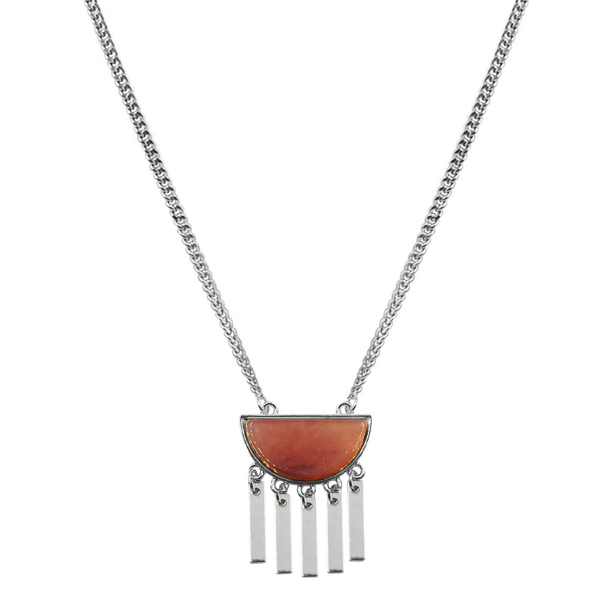 Bianca Collection - Silver Aragonite Necklace (Limited Edition) fine designer jewelry for men and women