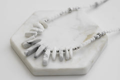Chip Collection - Silver Pepper Necklace fine designer jewelry for men and women