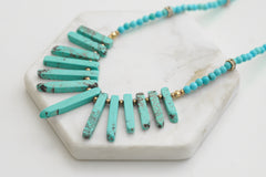 Chip Collection - Turquoise Necklace fine designer jewelry for men and women