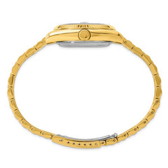 Mens Charles Hubert IP-plated Champagne Dial Watch