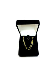 14k 2 Tone Yellow And White Gold Singapore Chain Necklace, 2.0mm - JewelryAffairs