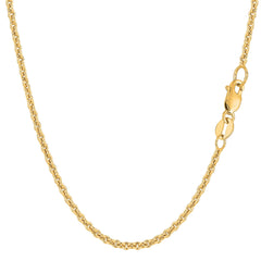 14k Yellow Gold Forsantina Chain Necklace, 2.3mm - JewelryAffairs