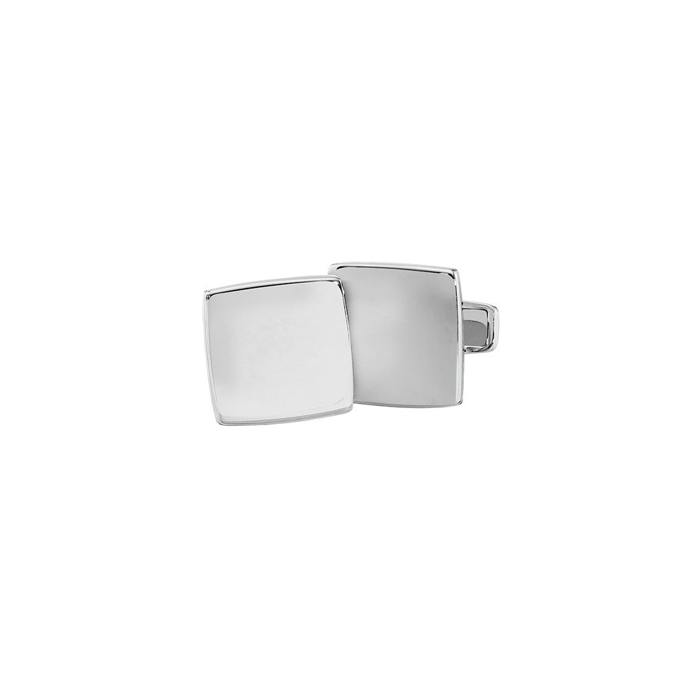 IBGoodman Stainless Steel Engravable Square Cuff Links fine designer jewelry for men and women