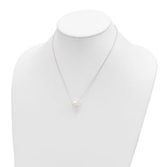 14k Gold Fresh Water 11mm Pearl Necklace, 17" - JewelryAffairs
