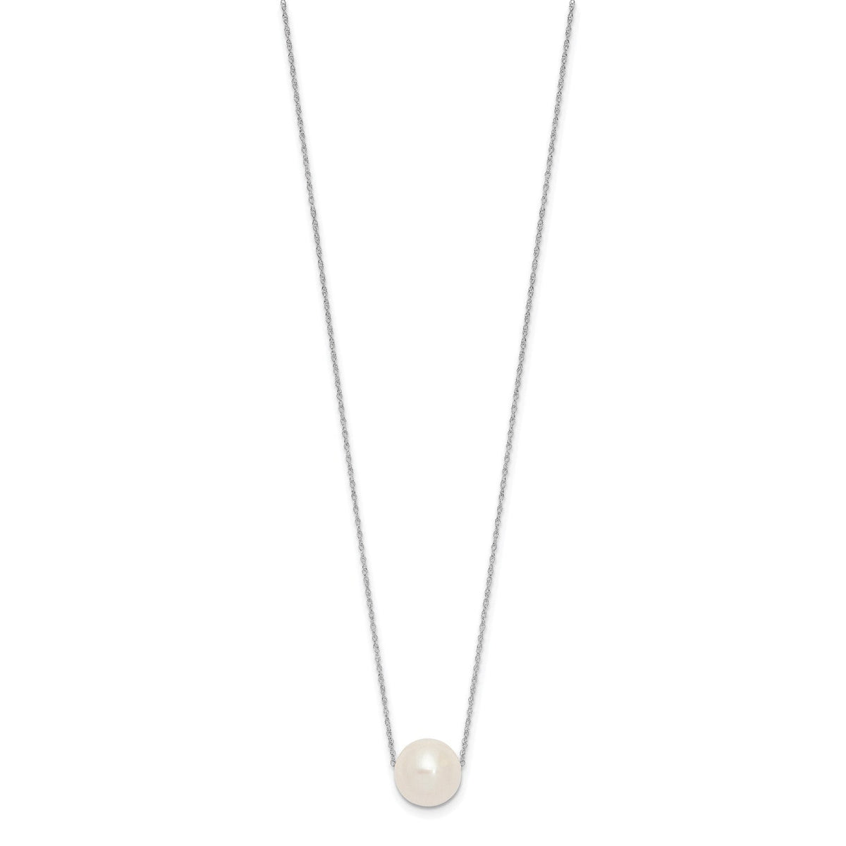 14k Gold Fresh Water 11mm Pearl Necklace, 17" - JewelryAffairs