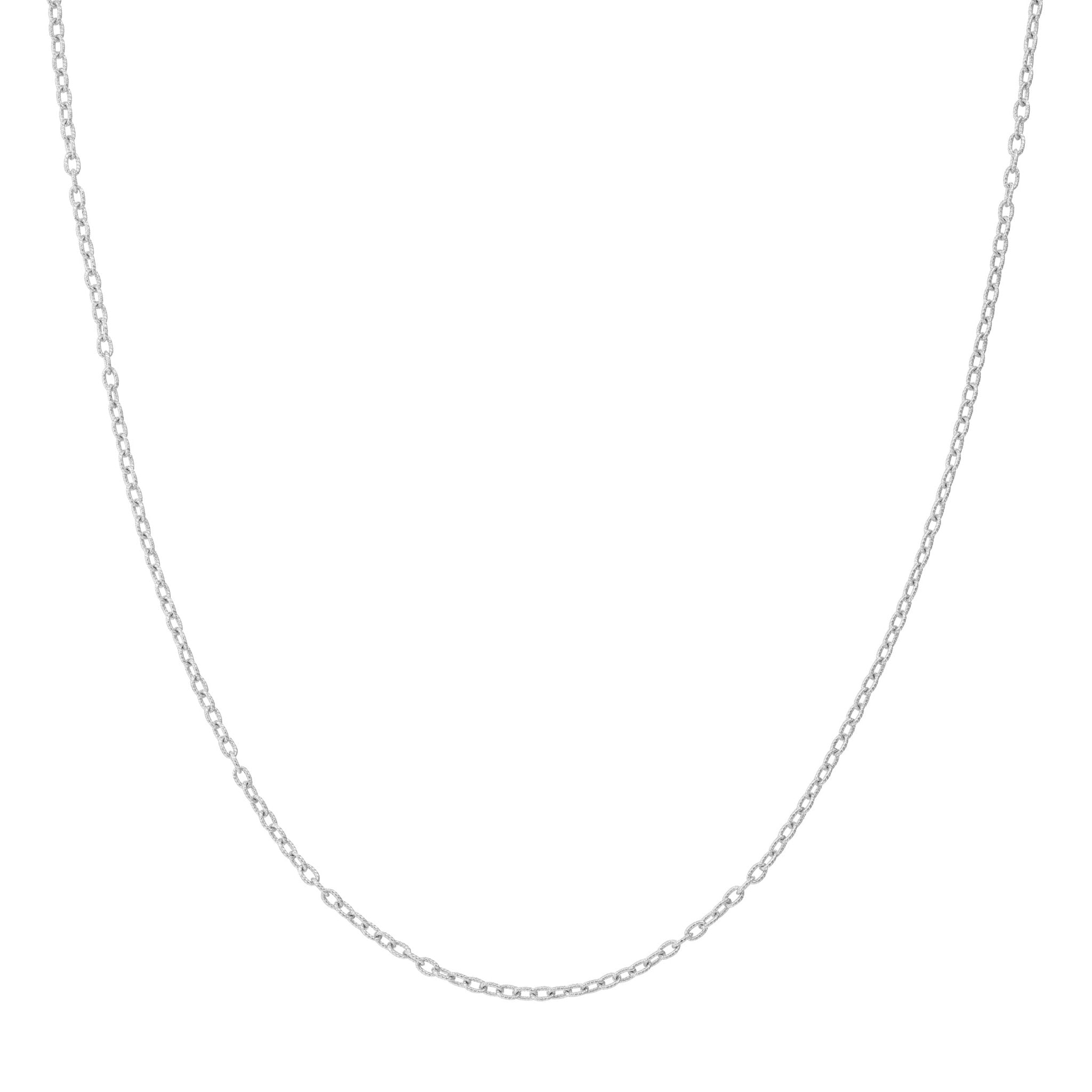 14k Real Solid Gold 1.90mm Rolo Chain Necklace - JewelryAffairs