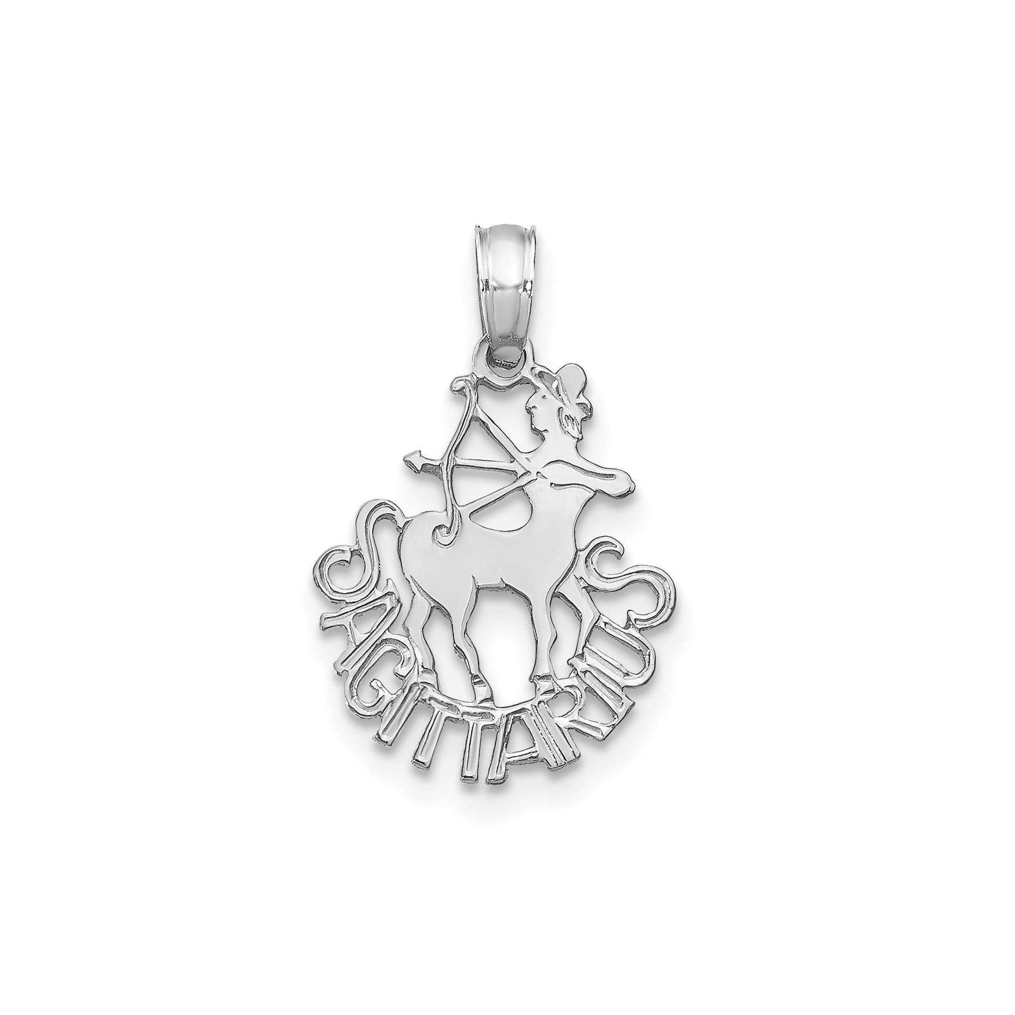 14k Real Solid Gold Zodiac Birth Symbol Pendant Charm - JewelryAffairs