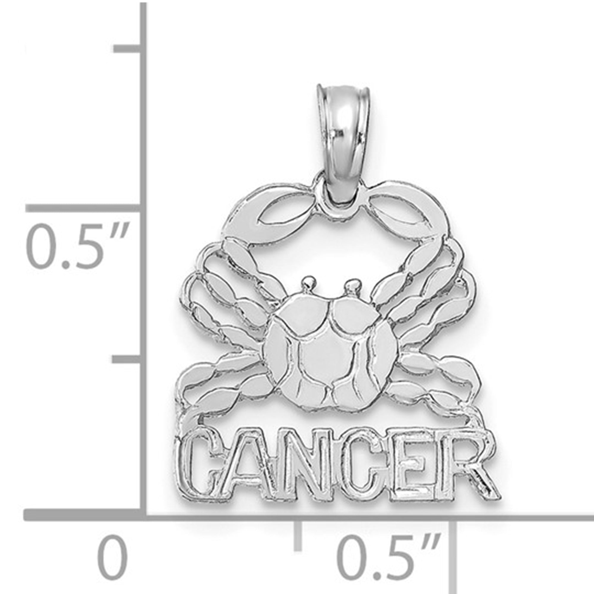 14k Real Solid Gold Zodiac Birth Symbol Pendant Charm - JewelryAffairs