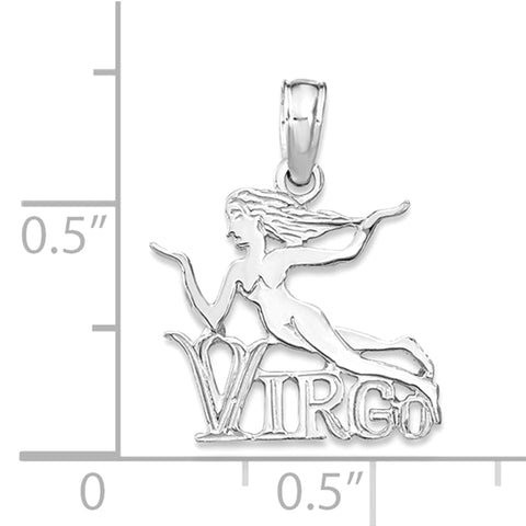 14k Real Solid Gold Zodiac Birth Symbol Pendant Charm