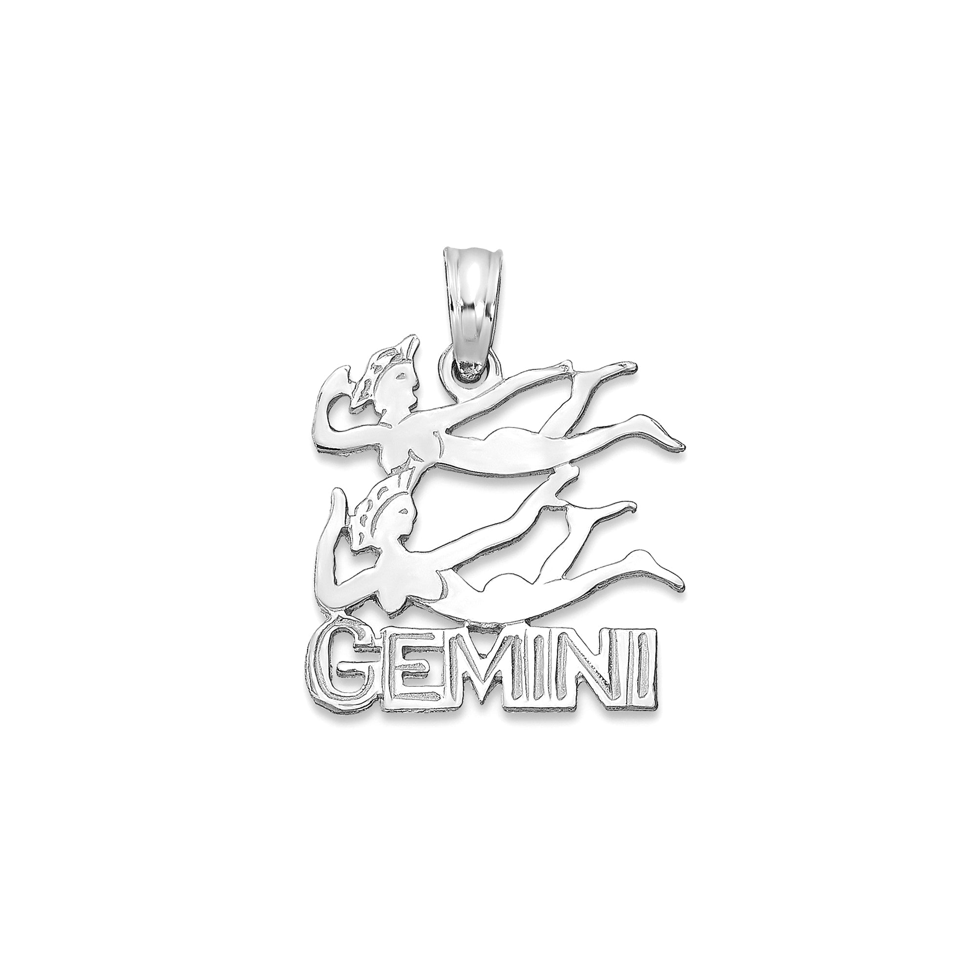 14k Real Solid Gold Zodiac Birth Symbol Pendant Charm - JewelryAffairs