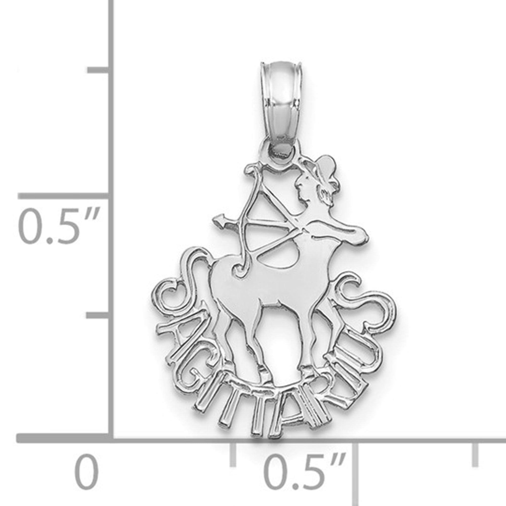14k Real Solid Gold Zodiac Birth Symbol Pendant Charm - JewelryAffairs