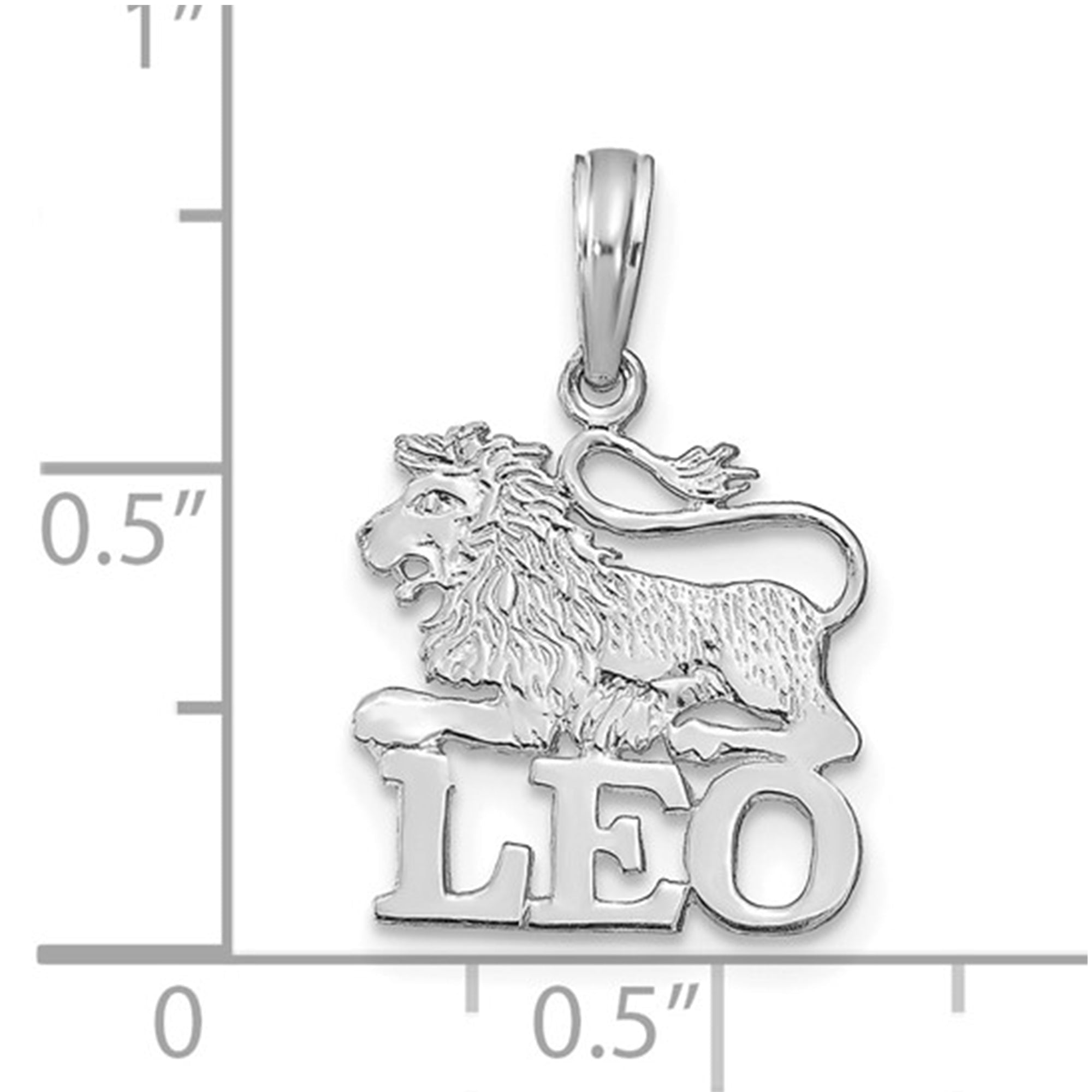 14k Real Solid Gold Zodiac Birth Symbol Pendant Charm - JewelryAffairs