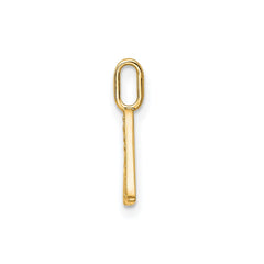 14K Yellow Gold Initial Monogram Letter Diamond Pendant - JewelryAffairs