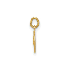 14k Yellow Gold Saint Christopher Medal Charm, 13x8mm - JewelryAffairs