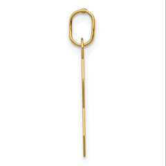 14k Yellow Gold Star of David Pendant Charm, 21x14mm - JewelryAffairs