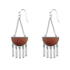 Bianca Collection - Silver Aragonite Earrings (Limited Edition) fine designer jewelry for men and women