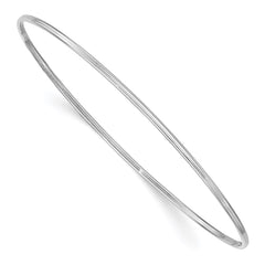 14k Gold 1.5mm High Polished Slip-on Bangle Bracelet, 8 Inches fine designer jewelry for men and women