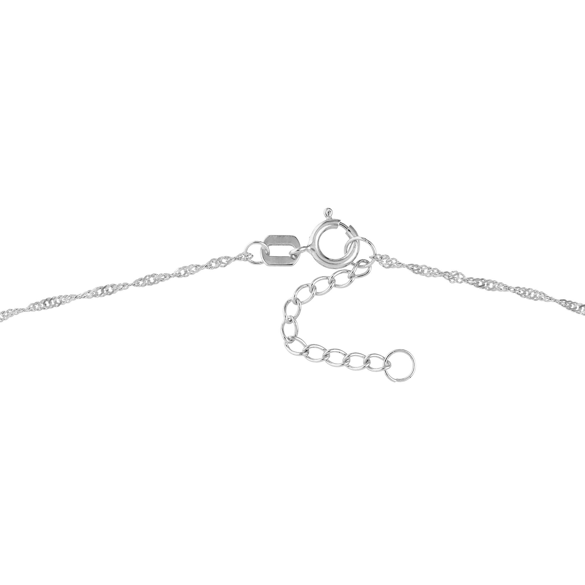 Sterling Silver Dolphin Ankle Bracelet, 10 Inch, Adjustable Chain