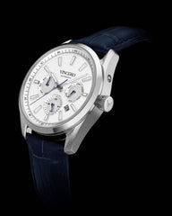 The Reserve Automatic - Blue/Silver fine designer jewelry for men and women