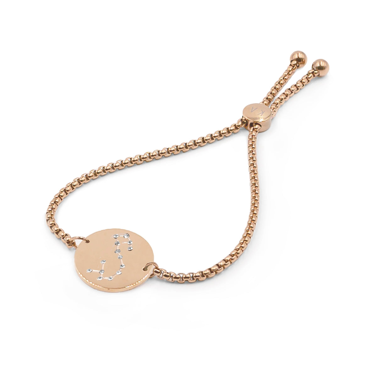 Zodiac Collection - Rose Gold Scorpio Bracelet (Oct 23 - Nov 21) fine designer jewelry for men and women