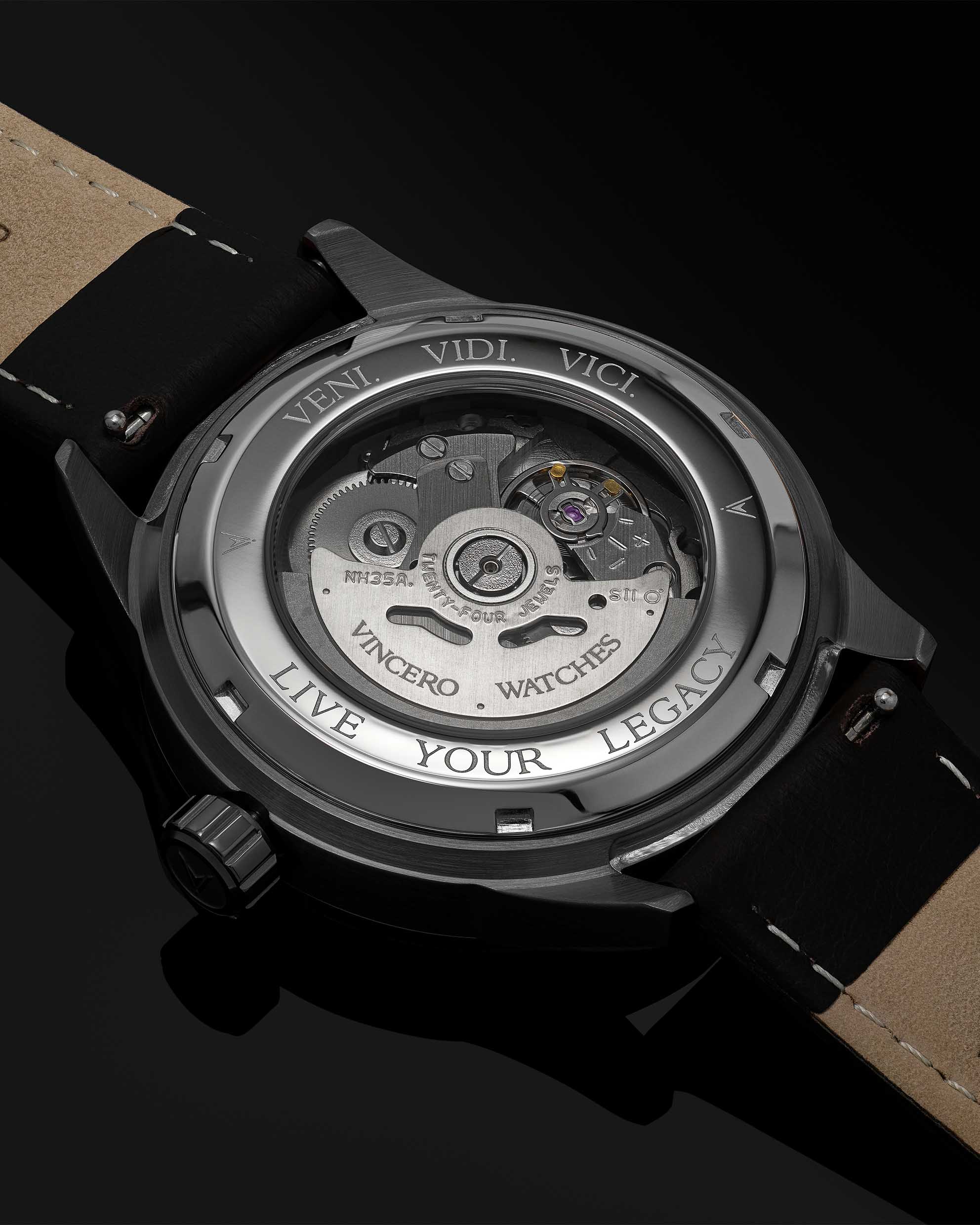 Icon Automatic Set - Gunmetal/Slate fine designer jewelry for men and women