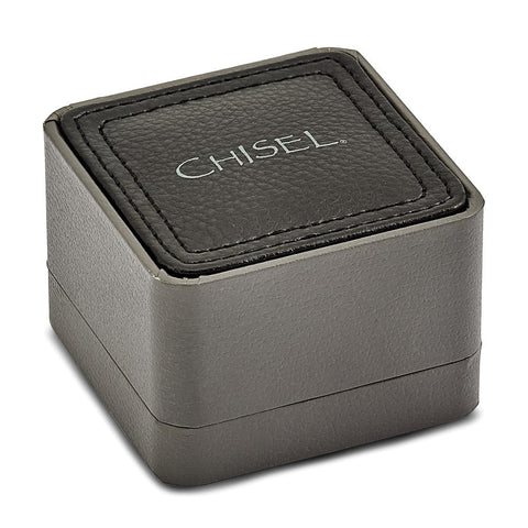 Chisel Titanium Brushed and Polished Cuff Links