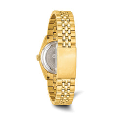Mens Charles Hubert IP-plated Champagne Dial Watch