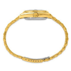 Mens Charles Hubert IP-plated Champagne Dial Watch