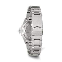 Mens Charles Hubert Stainless Steel Blue Dial Watch