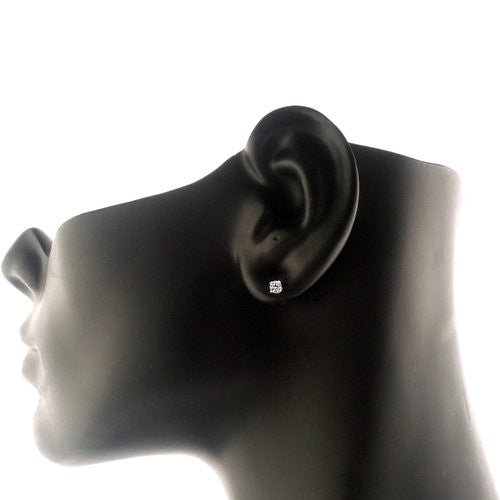 14k White Gold Round Diamond Stud Earrings (0.25 cttw E - F Color, SI2 Clarity) - JewelryAffairs