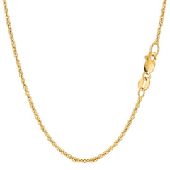 14k Yellow Gold Forsantina Chain Necklace, 1.9mm - JewelryAffairs