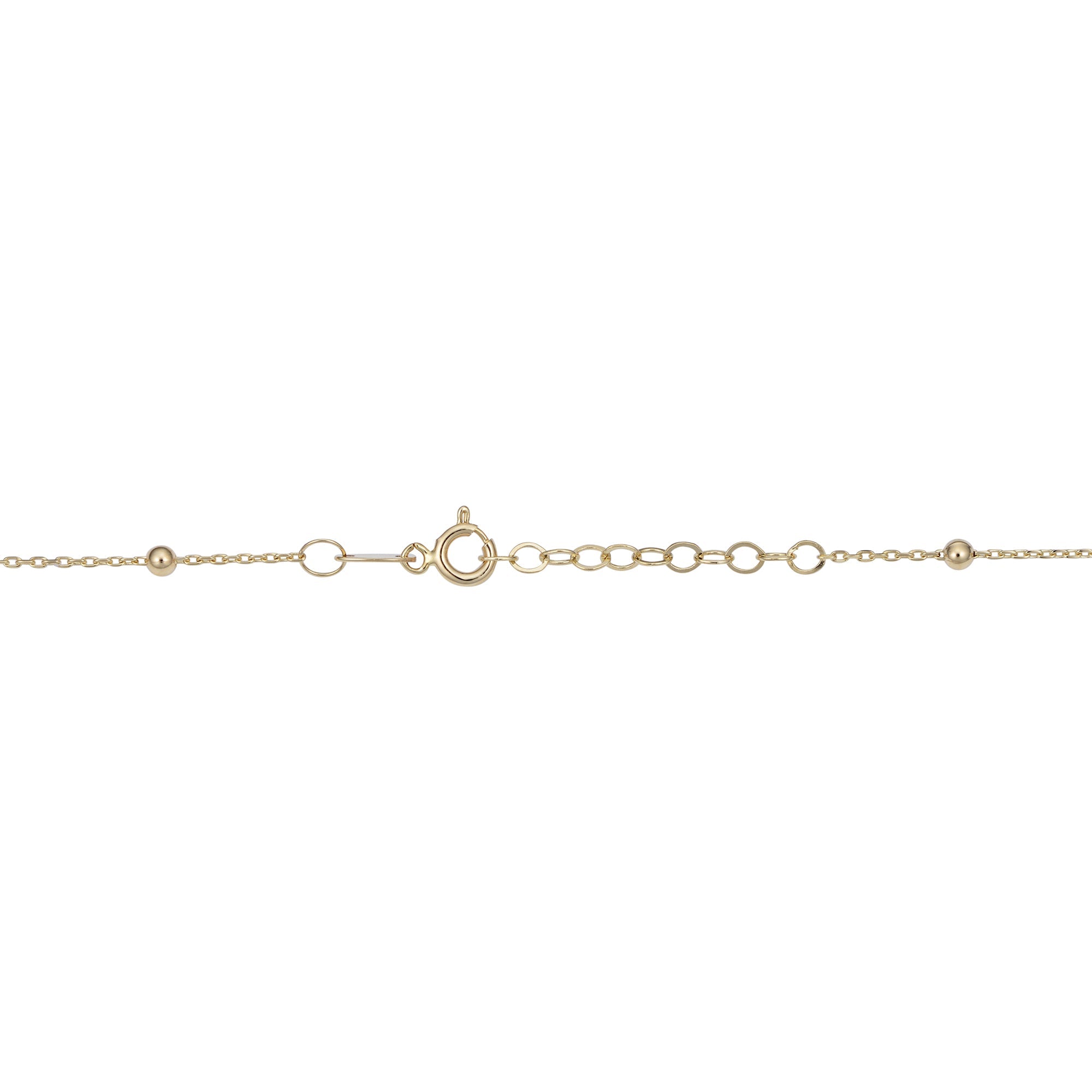 14k Yellow Gold ID Adjustable Baby Bracelet, 6.5" - JewelryAffairs