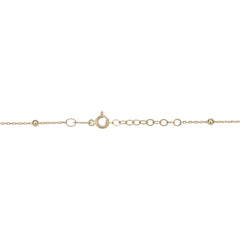 14k Yellow Gold ID Adjustable Baby Bracelet, 6.5"