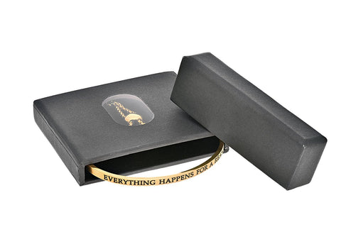 Intuitions Stainless Steel I COUNT MY BLESSINGS Diamond Accent Adjustable Bracelet