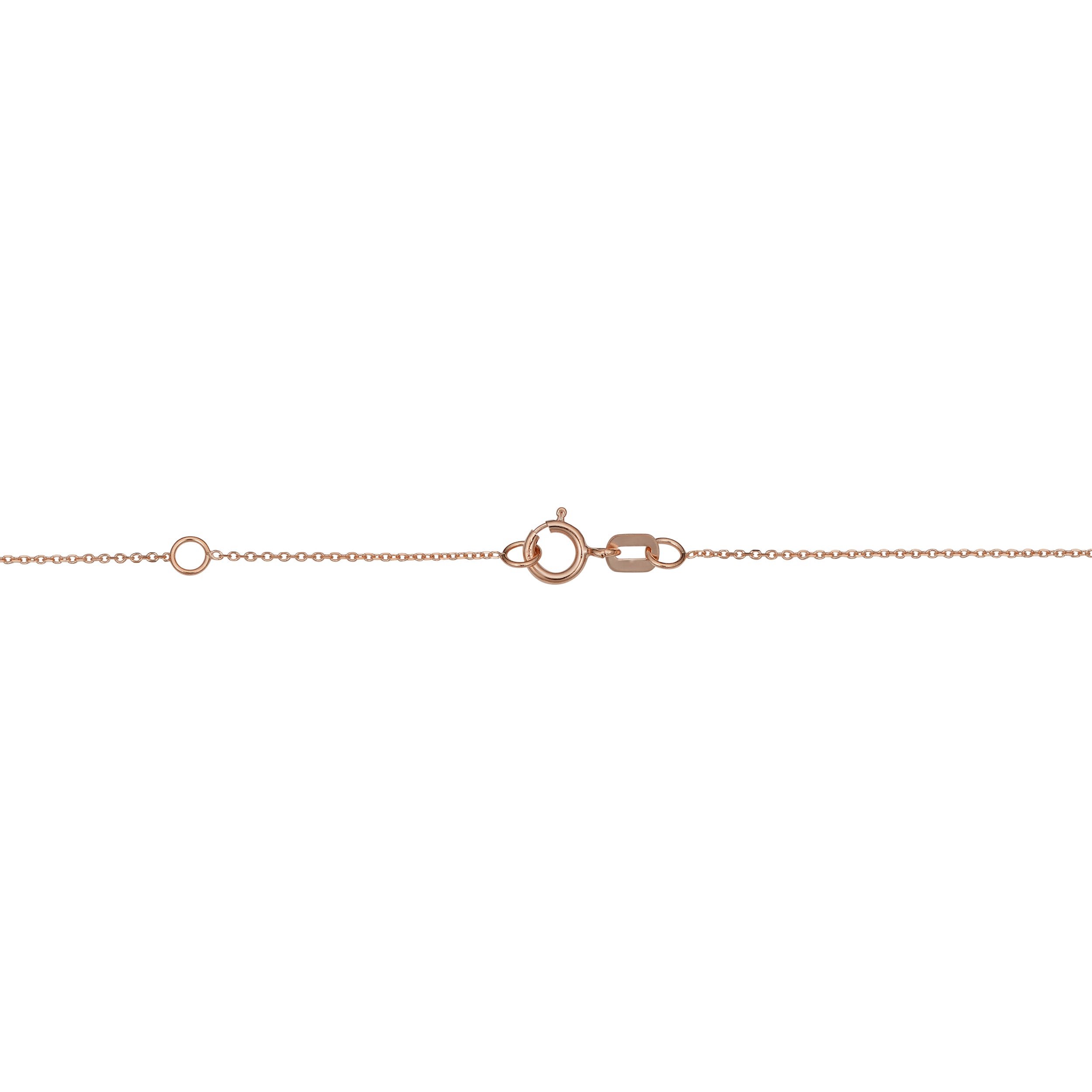 14k Rose Gold 3D Cube Pendant Adjustable Necklace, 18" fine designer jewelry for men and women