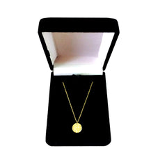 14K Yellow Gold Mini Basketball Pendant Necklace, 16" To 18" Adjustable fine designer jewelry for men and women