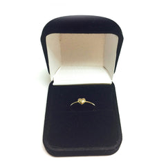 14K Yellow Gold Puffy Heart Ring, Size 7 fine designer jewelry for men and women