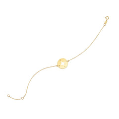 14K Yellow Gold Compass Pendant Necklace, 18" fine designer jewelry for men and women